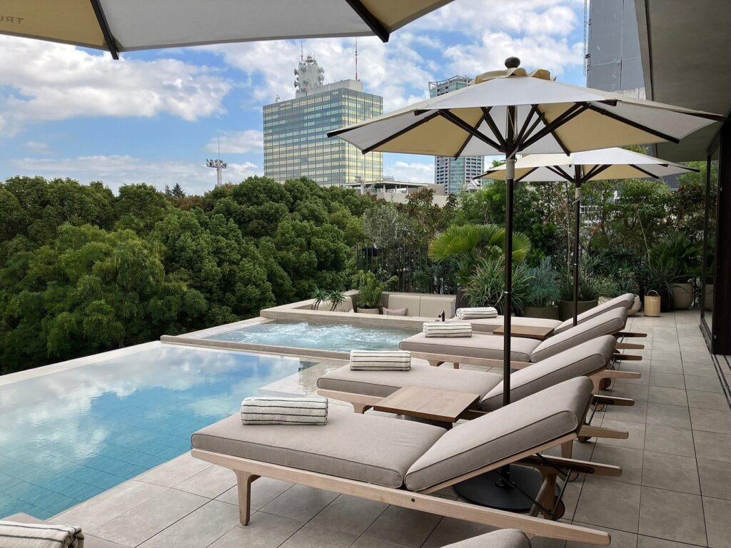 Trunk Hotel Yoyogi Park Pool 奢華住宿 日本代代木