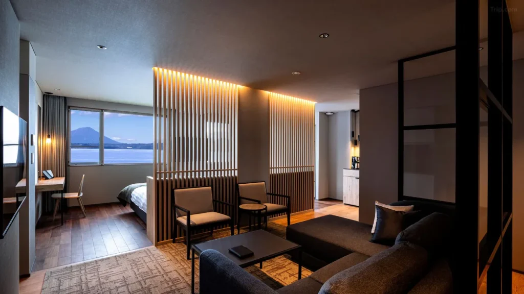 洞爺湖景乃之風度假酒店
The Lake View Toya Nonokaze Resort
豪華雙床房 Deluxe Twin Room