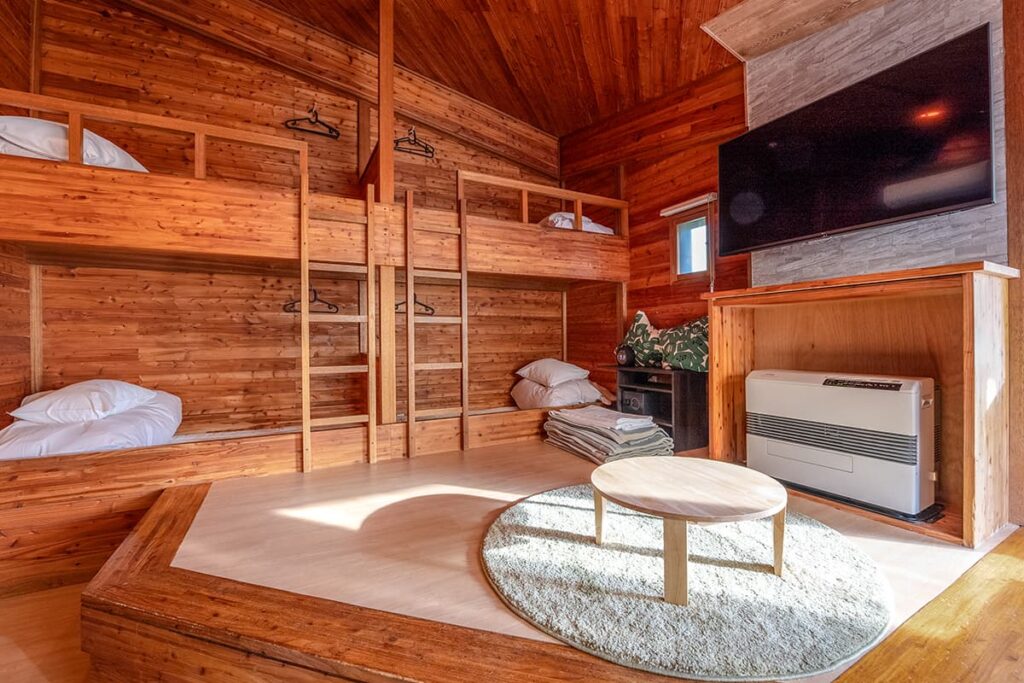 北海道泳池+溫泉住宿
LiVEMAX RESORT Greenpia Onuma
Cabin 獨立屋 2