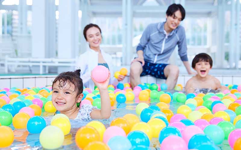 北海道住宿 泳池溫泉
Minamina Beach ミナミナビーチ (戲水池)